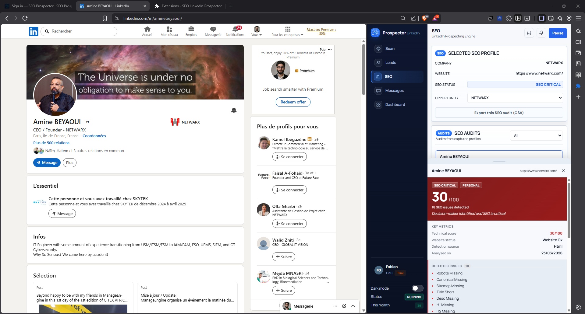 Detail audit SEO NETWAVE